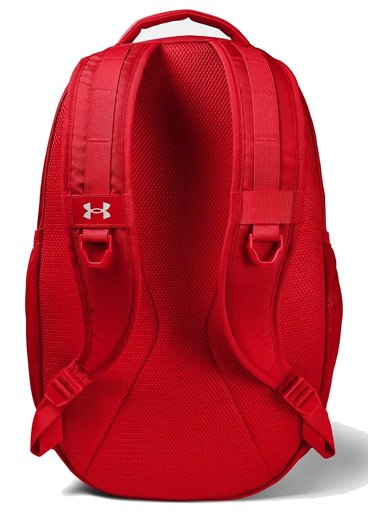 batoh Under Armour Hustle 5.0 - Red/Silver