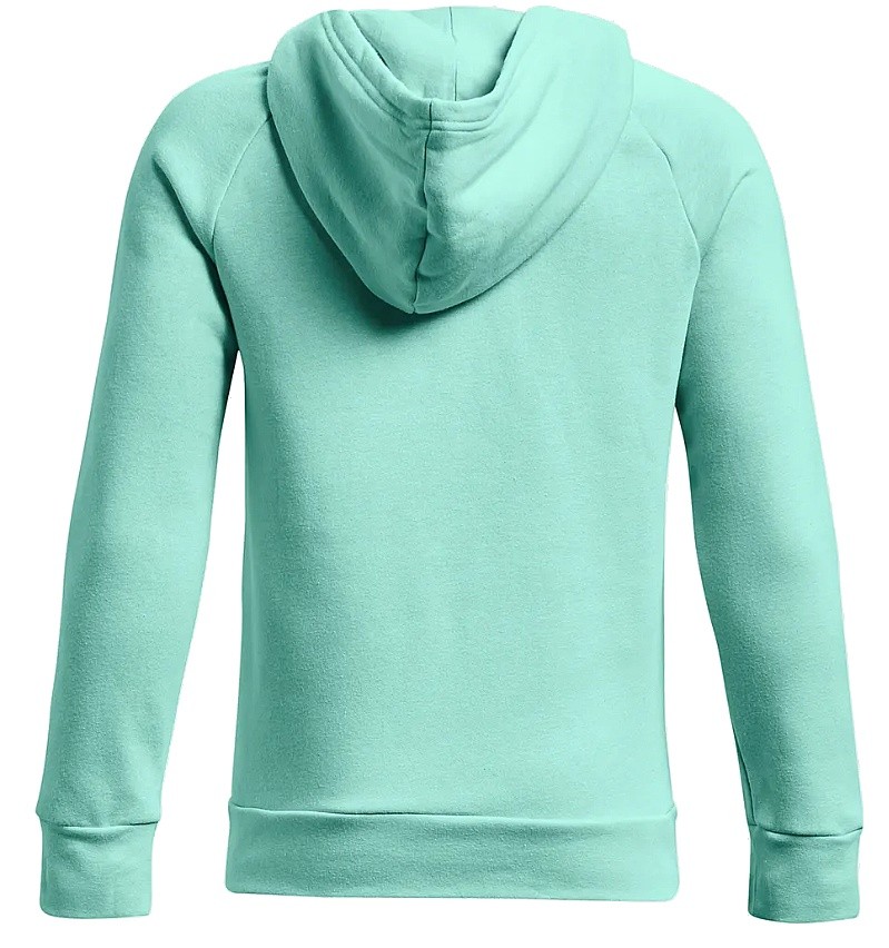 mikina Under Armour Rival Fleece Big Logo Hoodie - Neo Turquoise/White