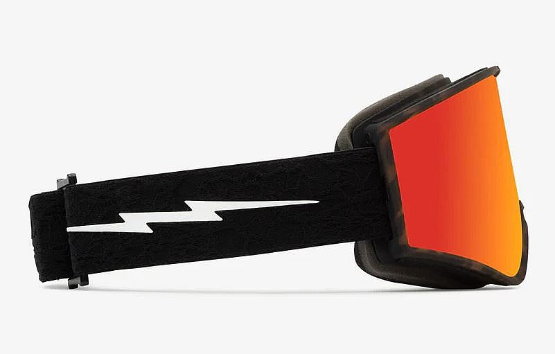 gogle Electric Kleveland - Black Tort Nuron/Red Chrome