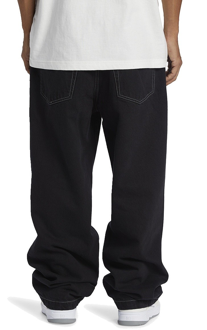 jeans DC Worker Baggy Denim RBT - KVJW/Black Tint - men´s