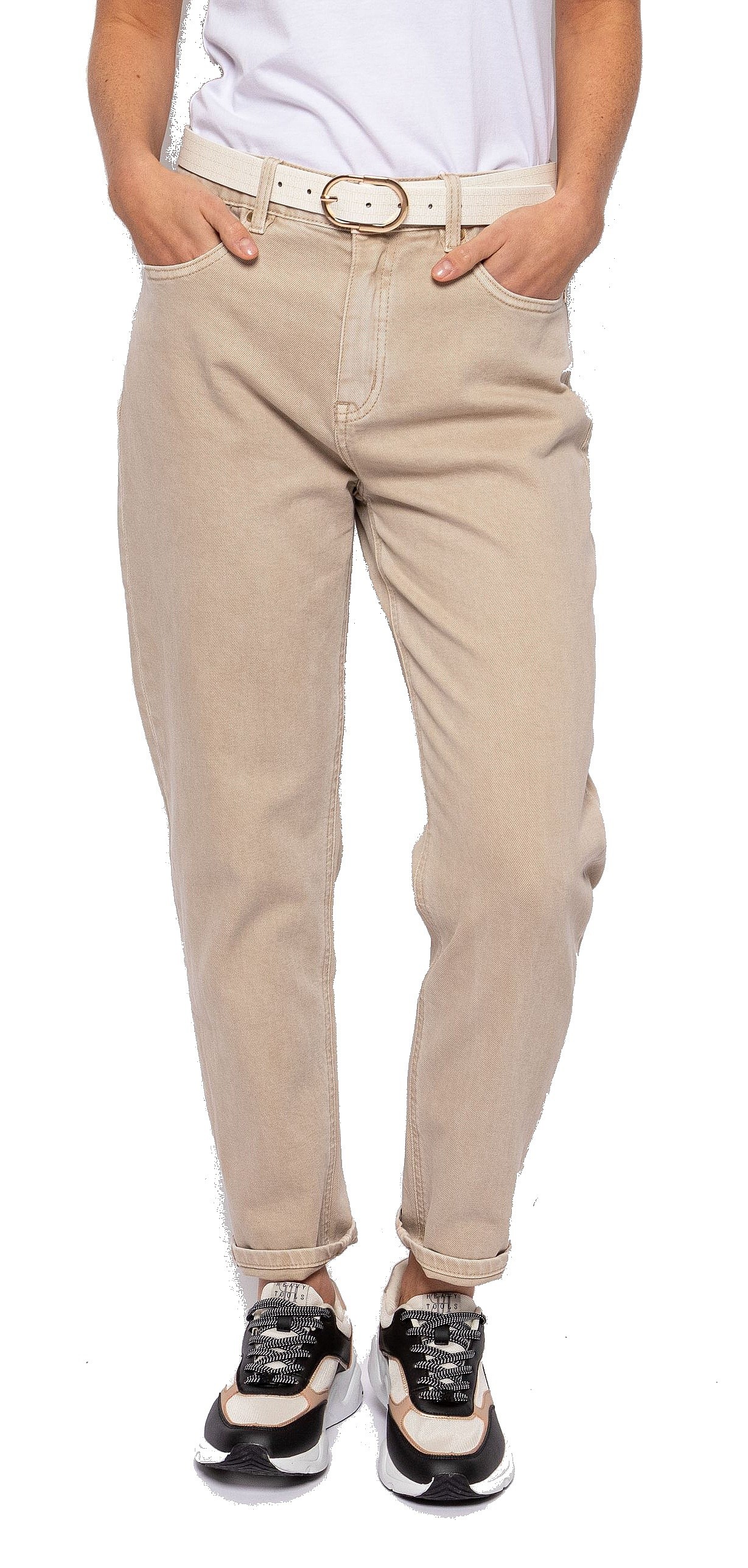 Jeans Heavy Tools Fiorenza - Sand - women´s