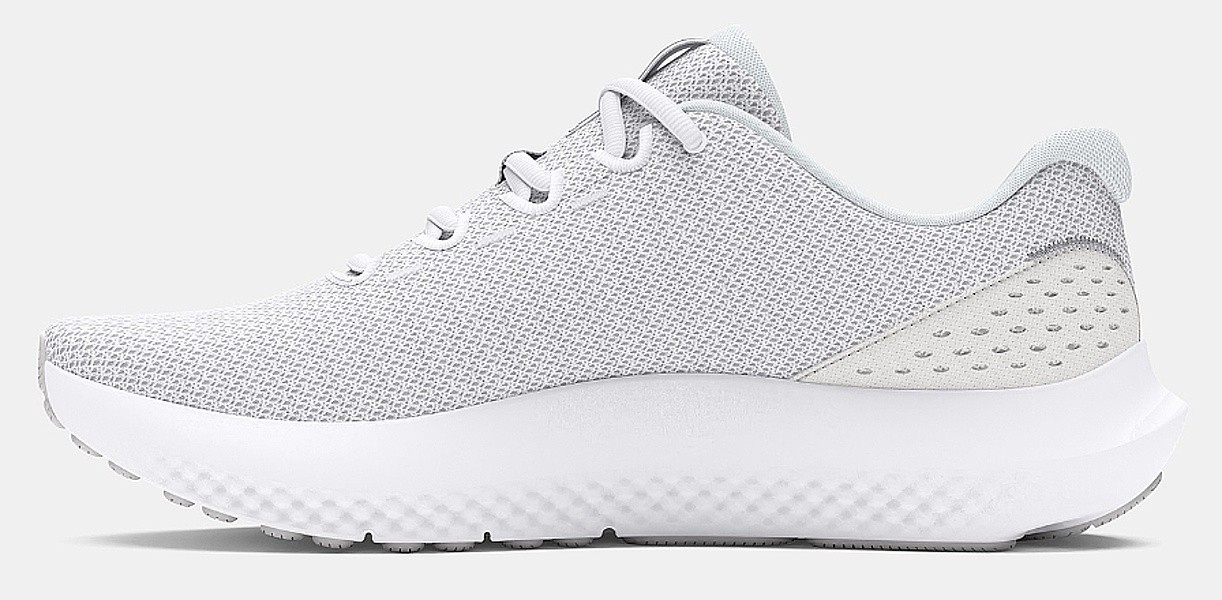 buty Under Armour Charged Surge 4 - White/Distant Gray/Metallic Silver
