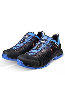 shoes Mammut Alnasca Knit III Low GTX - Black/Glacier Blue - men´s
