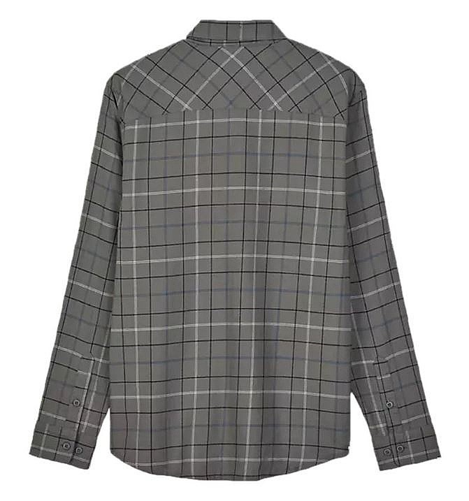 shirt Fox Survivalist Stretch Flannel LS - Dark Stone - men´s