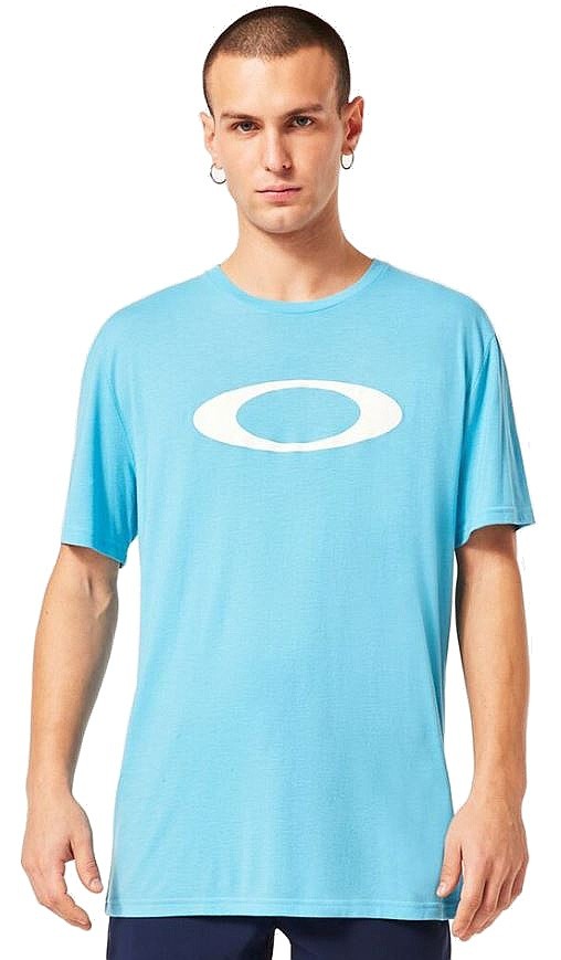 T-Shirt Oakley O Bold Ellipse - Bright Blue - men´s