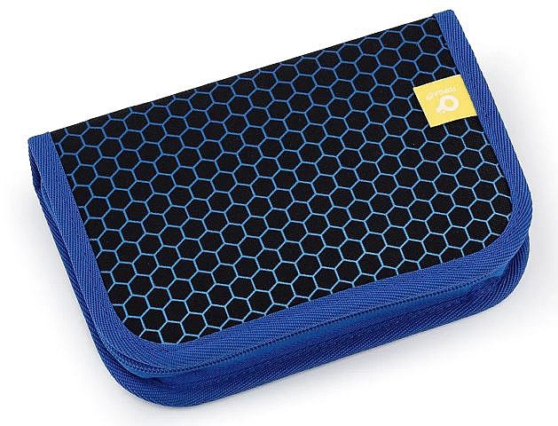 pencil case Topgal PENN 22016 - Black/Blue - unisex junior