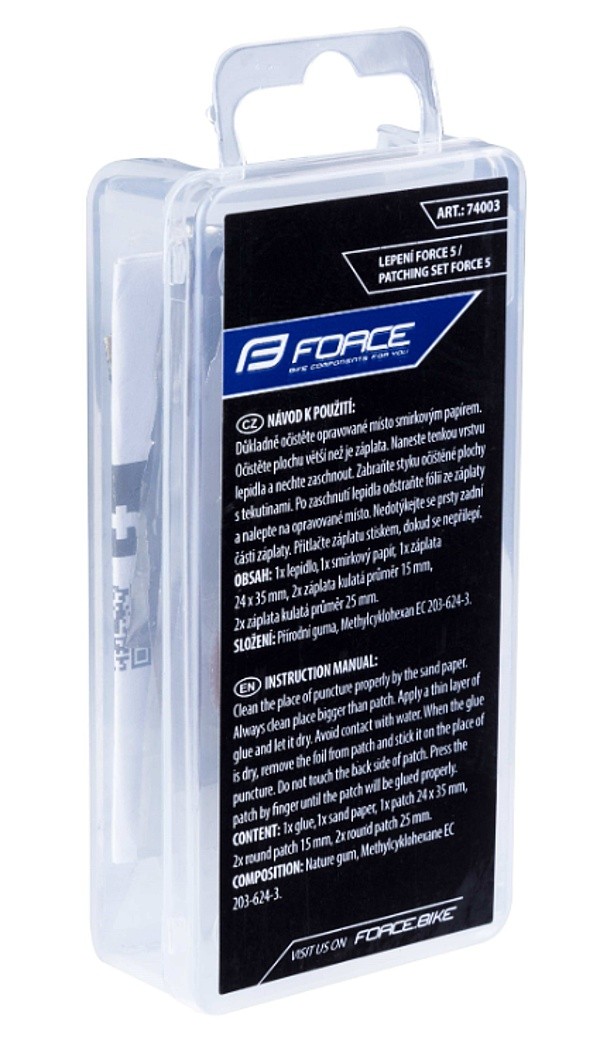 lepenie FORCE 5 Pack - Black/Red