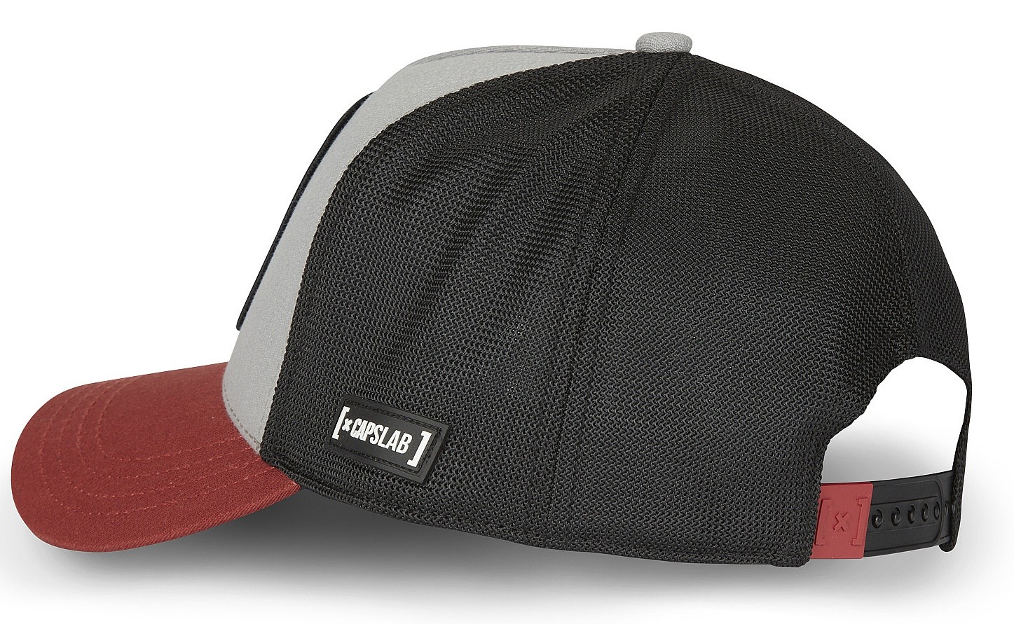 šiltovka Capslab Tom and Jerry Premium Trucker - Tom/Grey/Burgundy/Black