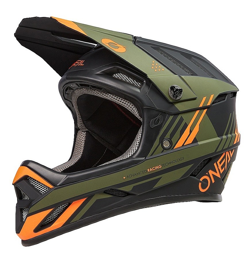 kask O'Neal Backflip Strike - Black/Orange/Olive
