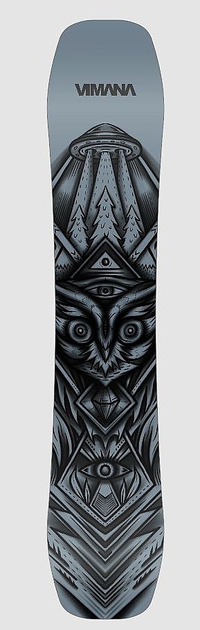 tabla de snowboard Vimana Vufo Wide - Ocean Blue/Black - men´s