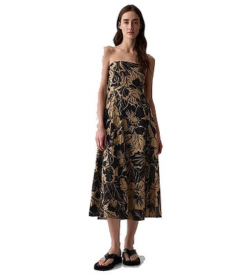 dress GAP SL Sqnk Empire Waist Linen Midi - Brown FL - womens - blackcomb-shop.eu dress GAP SL Sqnk Empire Waist Linen Midi - Brown FL - womens - blackcomb-shop.eu