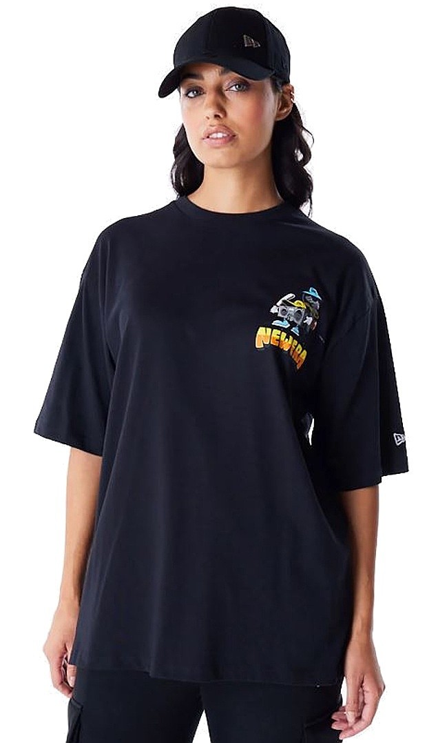 ☆New Era☆ New Era World Wide T-Shirt Black 14679799 New Era – NY Yankees World Series – Czarny T-shirt z