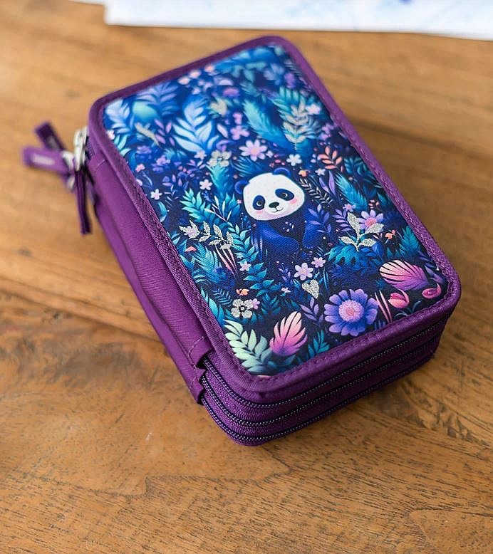 Melbrakin Federmäppchen Mit Dackel-Motiv - Geräumige Stiftetasche Mit Reißverschluss