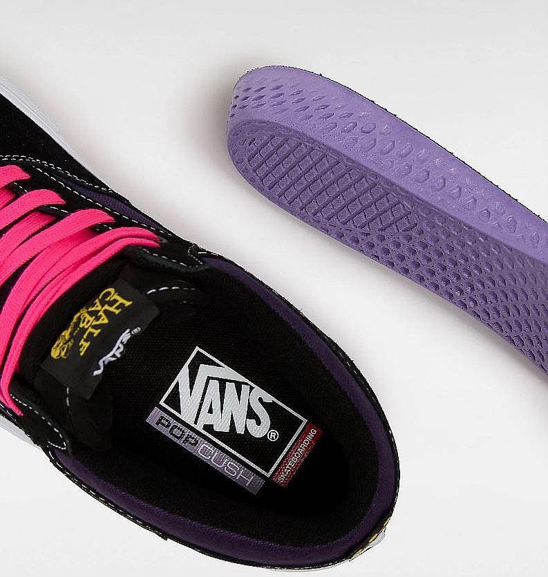 shoes Vans Skate Half Cab - Black/Purple - snowboard-online.eu