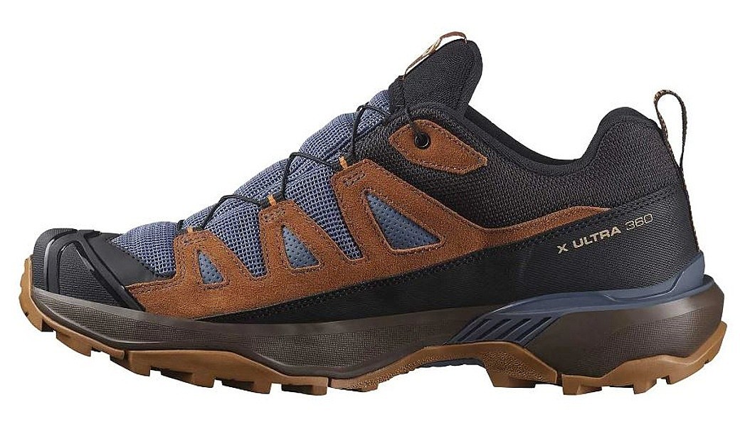 国内配送 SALOMON X ULTRA 360 LTR GTX GRISAILLE/CARAMEL CAFE Salomon X Ultra 360 Leather GTX - Grisaille/Caramel Cafe