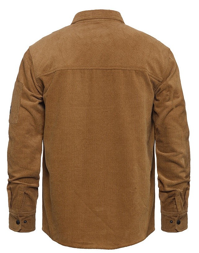 shirt Horsefeathers Dough Insulated LS - Camel Corduroy - men´s