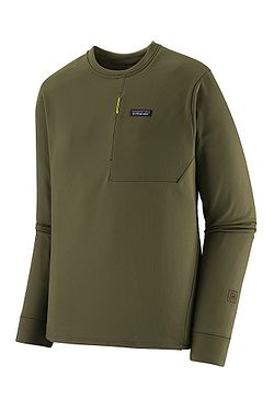 mikina Patagonia R1Thermal Crew - Pine Needle Green