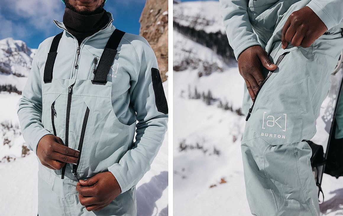 Burton ak cyclic jacket &bib pants上下セットM Burton Men's [ak] Cyclic GORE-TEX Bib Pants 2025 | Snow Bibs