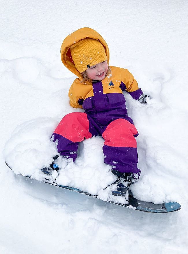 overall Burton One Piece 2L - Goldenrod/Imperial Purple - kid´s