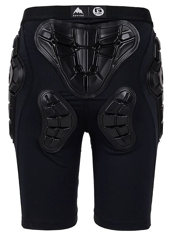 Schützer Burton Total Impact Shorts - True Black - unisex junior