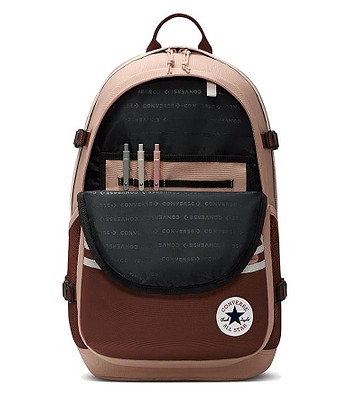 converse leather backpack brown Premium Straight Edge BACKPACK Unisex, Beige, One Size, BACKPACK Fashion Finished with a circular Converse All Star patch and subtle embossed branding Converse Premium Straight Edge Stone
