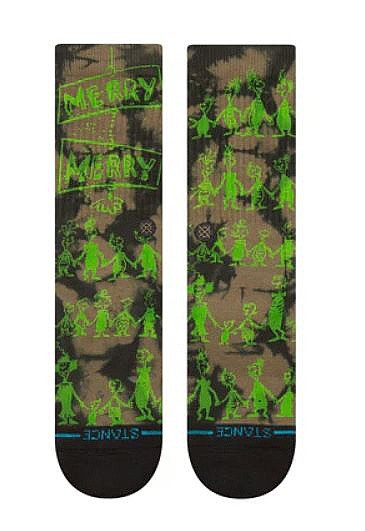 socks Stance Down In Whovile Crew - Black