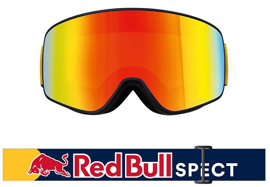 masque de ski  Red Bull SPECT Rush - 14RE2/Blue/Red Snow/Orange/Red Mirror