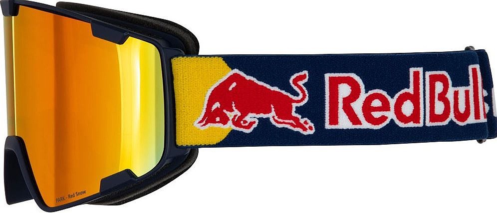 masque de ski  Red Bull SPECT Park - 19RE2/Dark Blue/Brown/Red Mirror