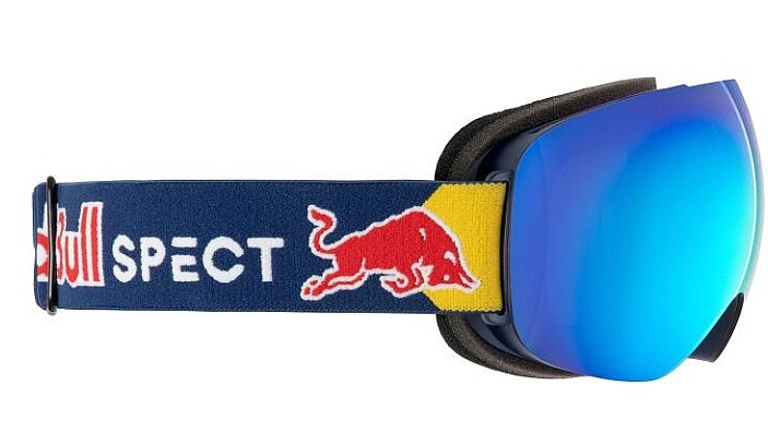 masque de ski  Red Bull SPECT Fink - 01BL3/Blue/Smoke/Blue Mirror