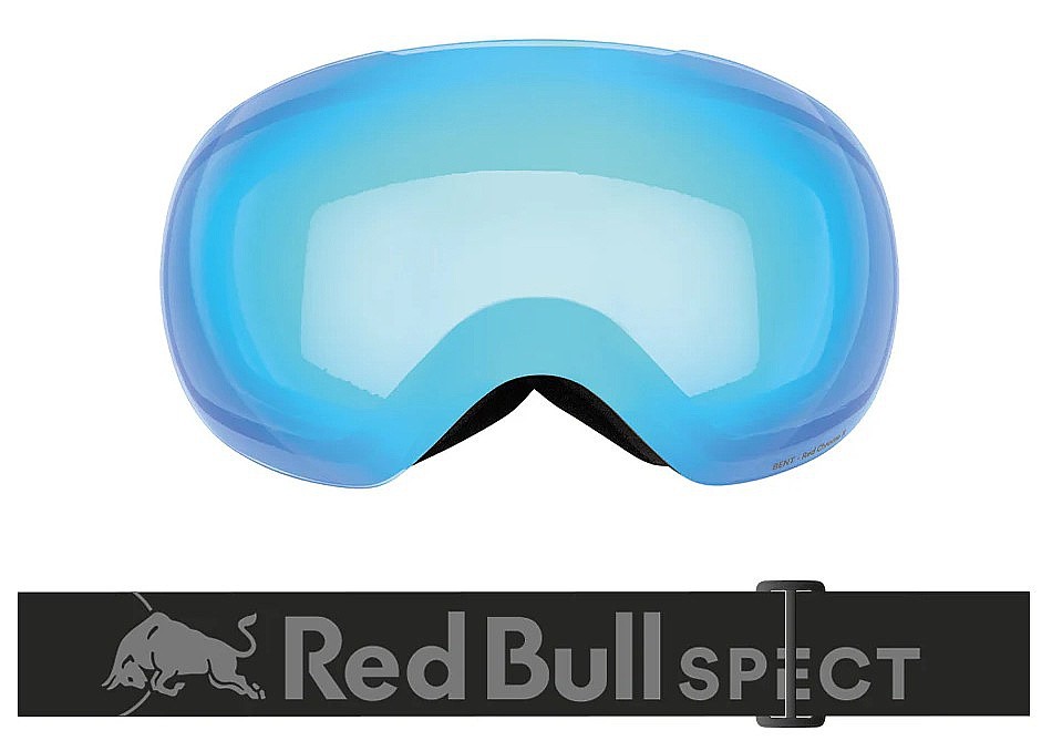 masque de ski  Red Bull SPECT Bent - 02BLX/Black/Smoke/Blue Mirror Photochrome