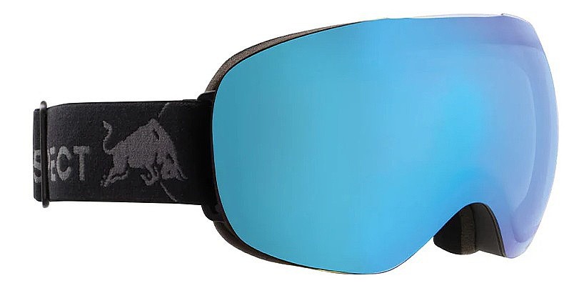 masque de ski  Red Bull SPECT Bent - 02BLX/Black/Smoke/Blue Mirror Photochrome