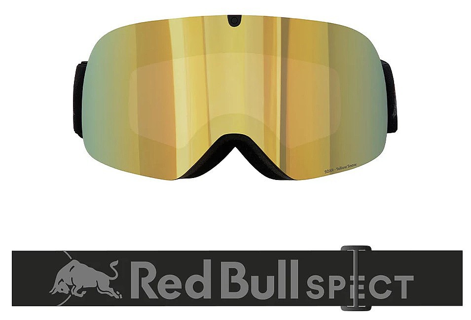 Skibrille Red Bull SPECT Soar - 13YE2/Black/Yellow Snow/Grey/Yellow Mirror