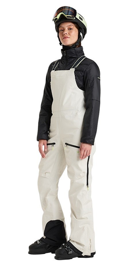 pants Roxy Gore-Tex Lunalite 3L Bib - TDQ0/Buttercream - women´s