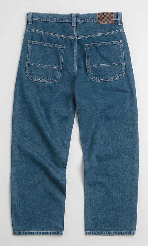 blugi Vans Skate Check-5 Loose Denim - Vintage Indigo - men´s