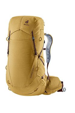 backpack Deuter Aircontact Ultra 40+5 - Savanna/Raisin