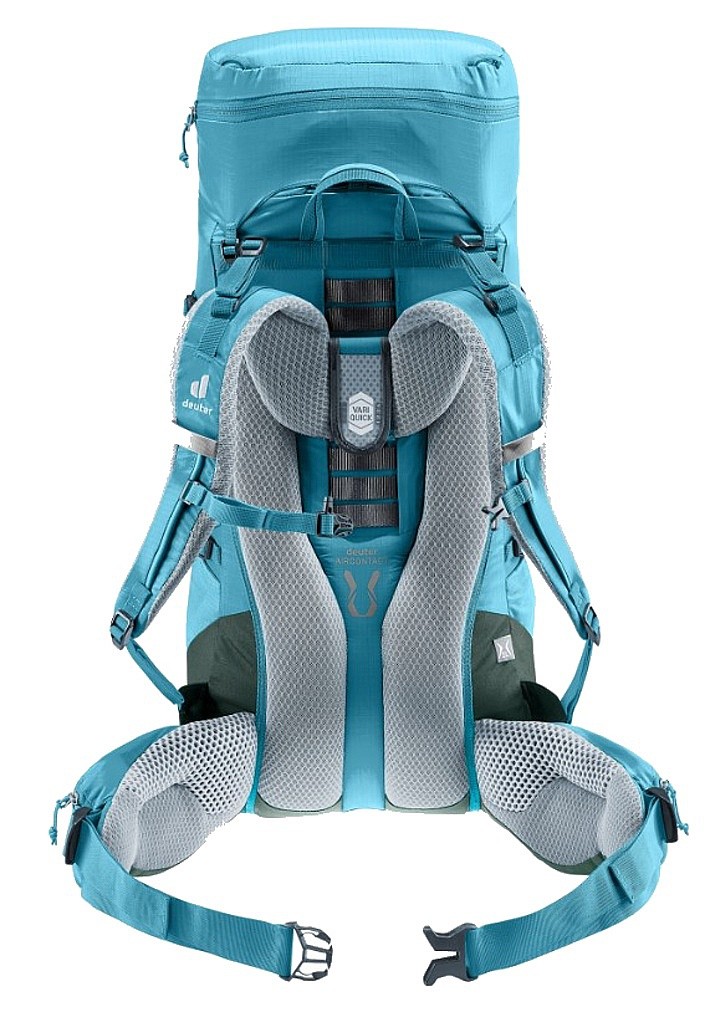 backpack Deuter Aircontact Lite 35+10 SL - Lagoon/Ivy - women´s