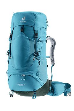 backpack Deuter Aircontact Lite 35+10 SL - Lagoon/Ivy - women´s