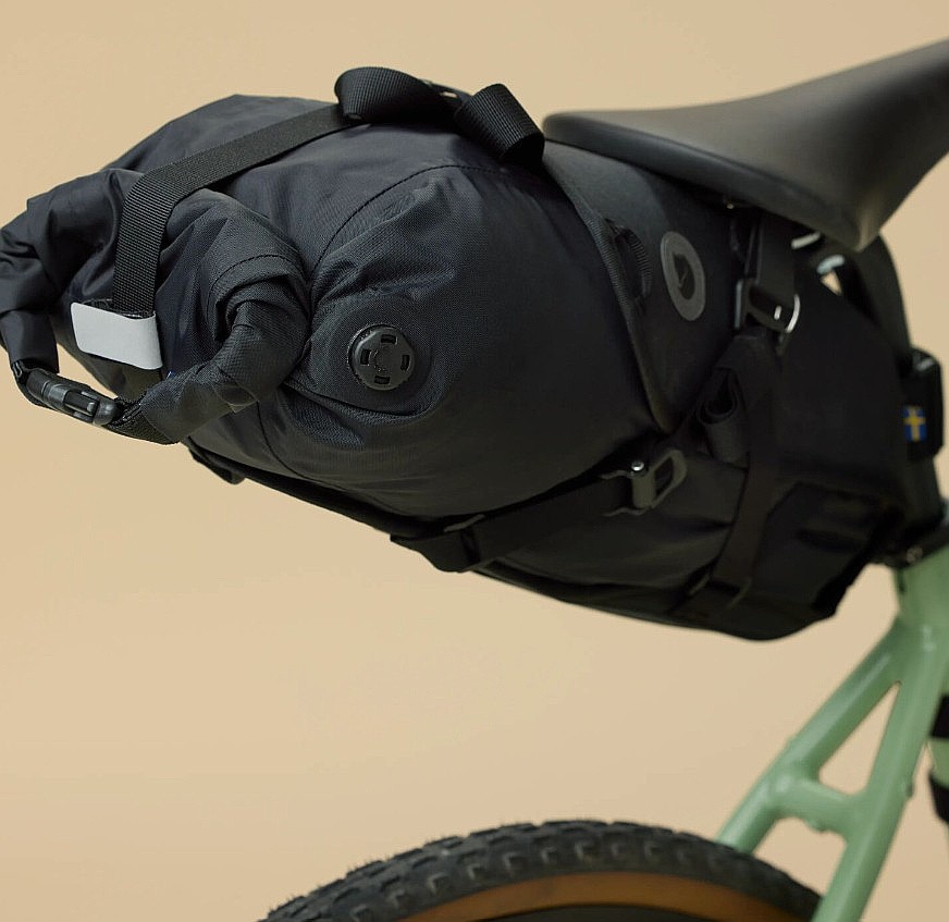 brašna Fjällräven Hoja Seatbag Drybag 10 - 550/Black