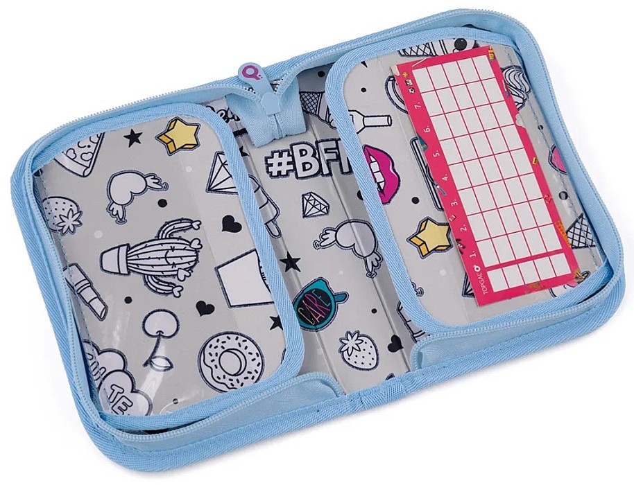 pencil case Topgal PENN 25005 - Purple - unisex junior
