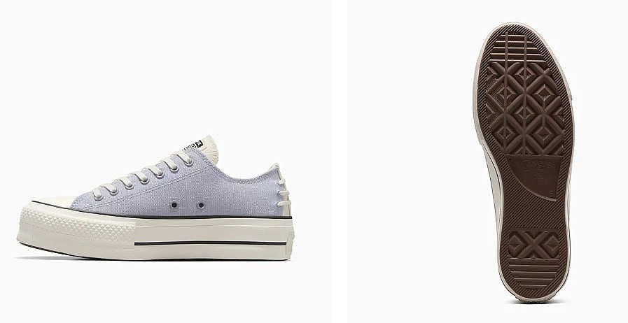 shoes Converse Chuck Taylor All Star Lift Platform OX - A12553/Levander Trek/Black/Egret - women´s