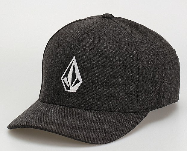 cap Volcom Full Stone Heather Flexfit - Charcoal Heather - men´s