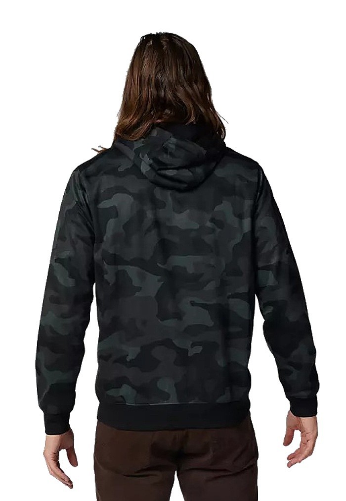 sweatshirt Fox Head Camo Fleece Pullover - Black Camouflage - men´s