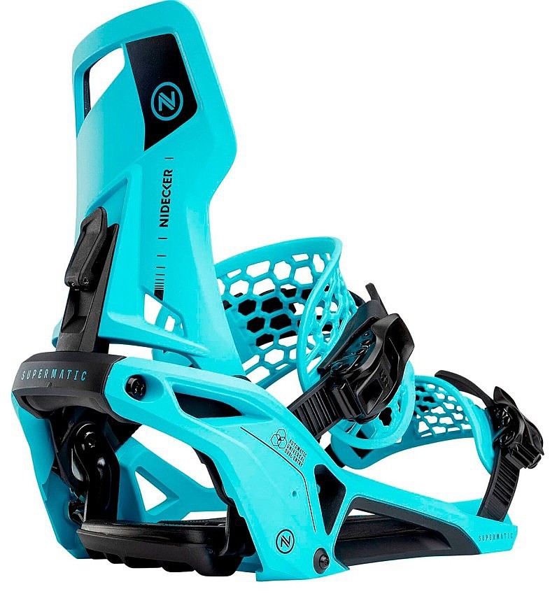 крепление Nidecker Supermatic - Escape Cyan