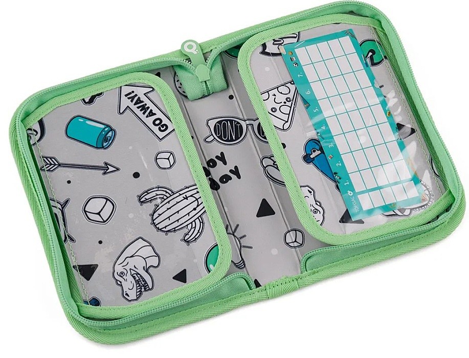pencil case Topgal PENN 25011 - Green/Blue - boy´s