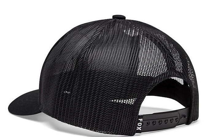 Kappe Fox Worldwide Trucker - Black - men´s