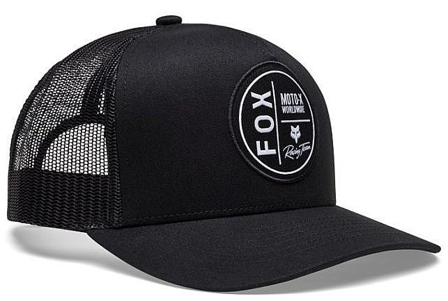 Kappe Fox Worldwide Trucker - Black - men´s