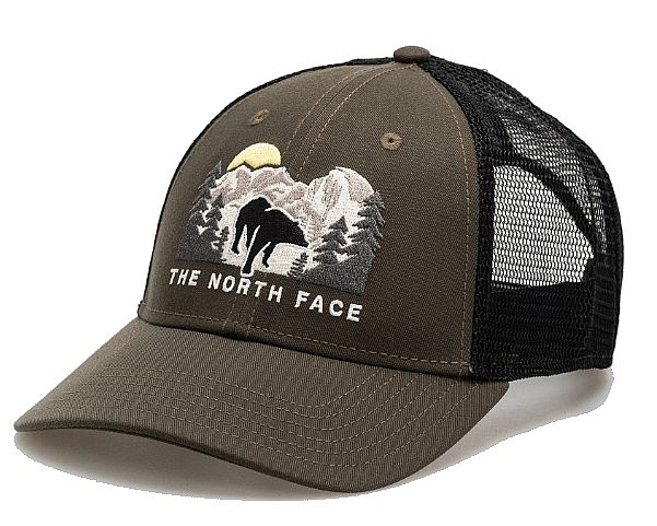 Kappe The North Face Embroidered Mudder Trucker - New Taupe Green/Bear Green