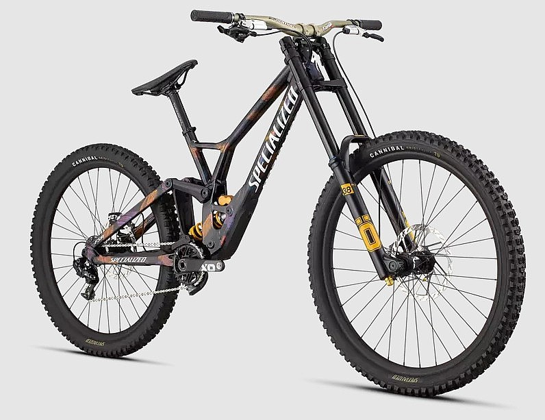 kolo Specialized Demo Race 27.5"/29" TEST - Gloss Obsidian/Brushed/Chameleon Supernova