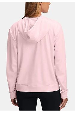 sweatshirt Under Armour Rival Terry Hoodie - Prime Pink/White - women´s