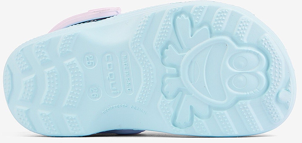 shoes Coqui 8701/Little Frog - Pastel Blue/Pastel Light Lila - kid´s